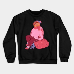 pink carts Crewneck Sweatshirt